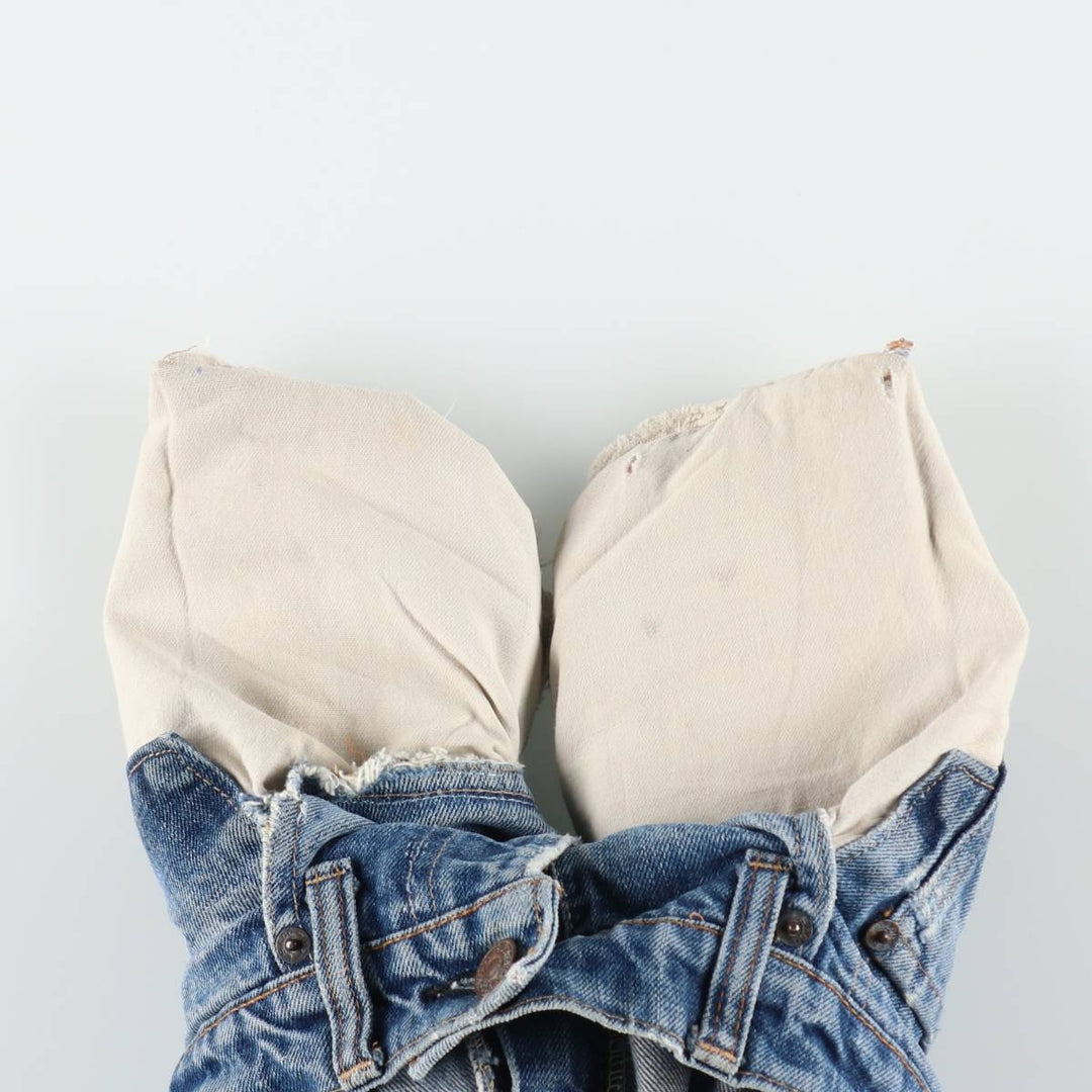 1970'S Levi's 505 66 Pre-facelift Tapered Denim Pants, Men's W31 (approx.), Vintage unclear blue type Vintage Second Hand