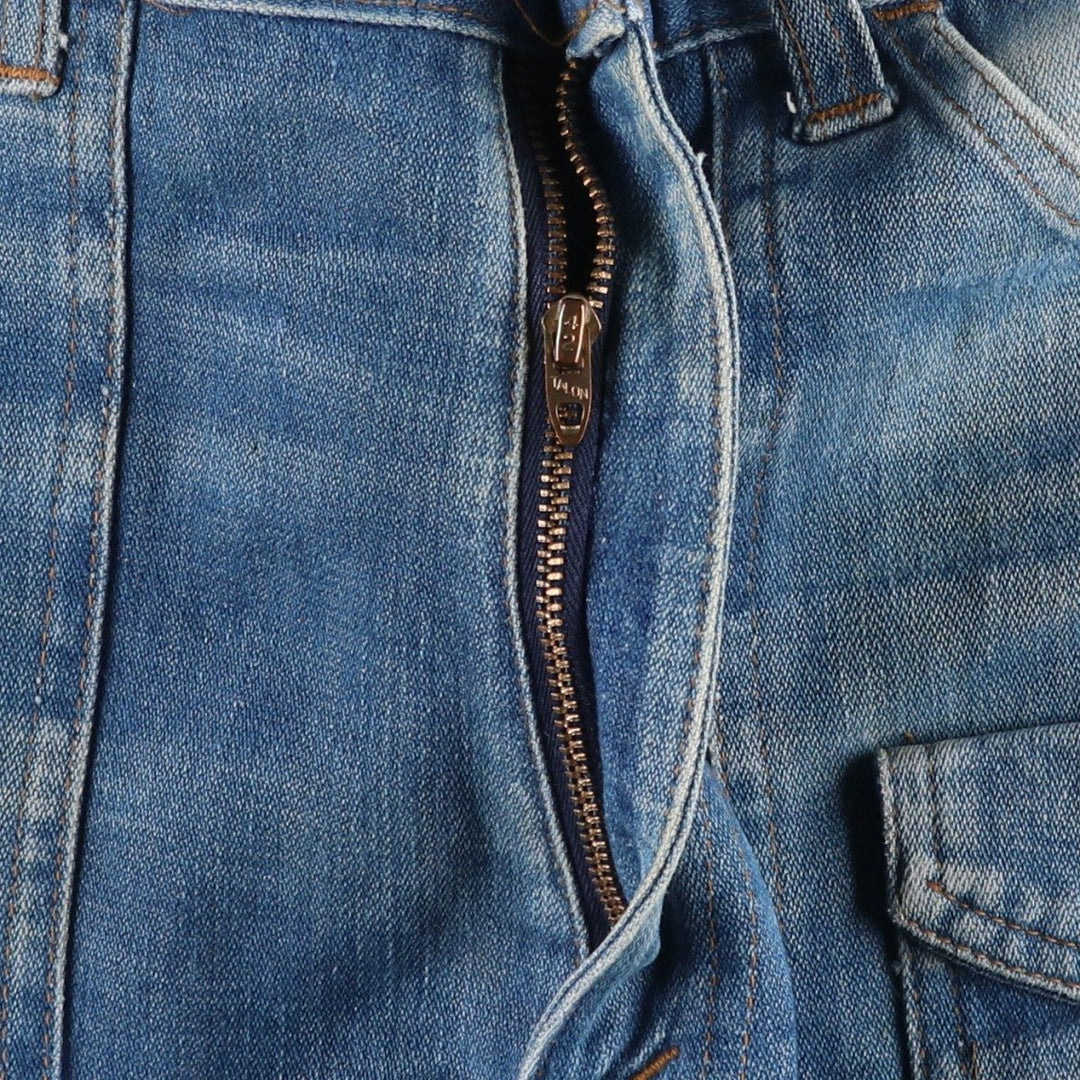 1970'S Levi's Big E bell-bottom denim pants, men's size W34 (approx.), vintage. unclear blue type Vintage Second Hand