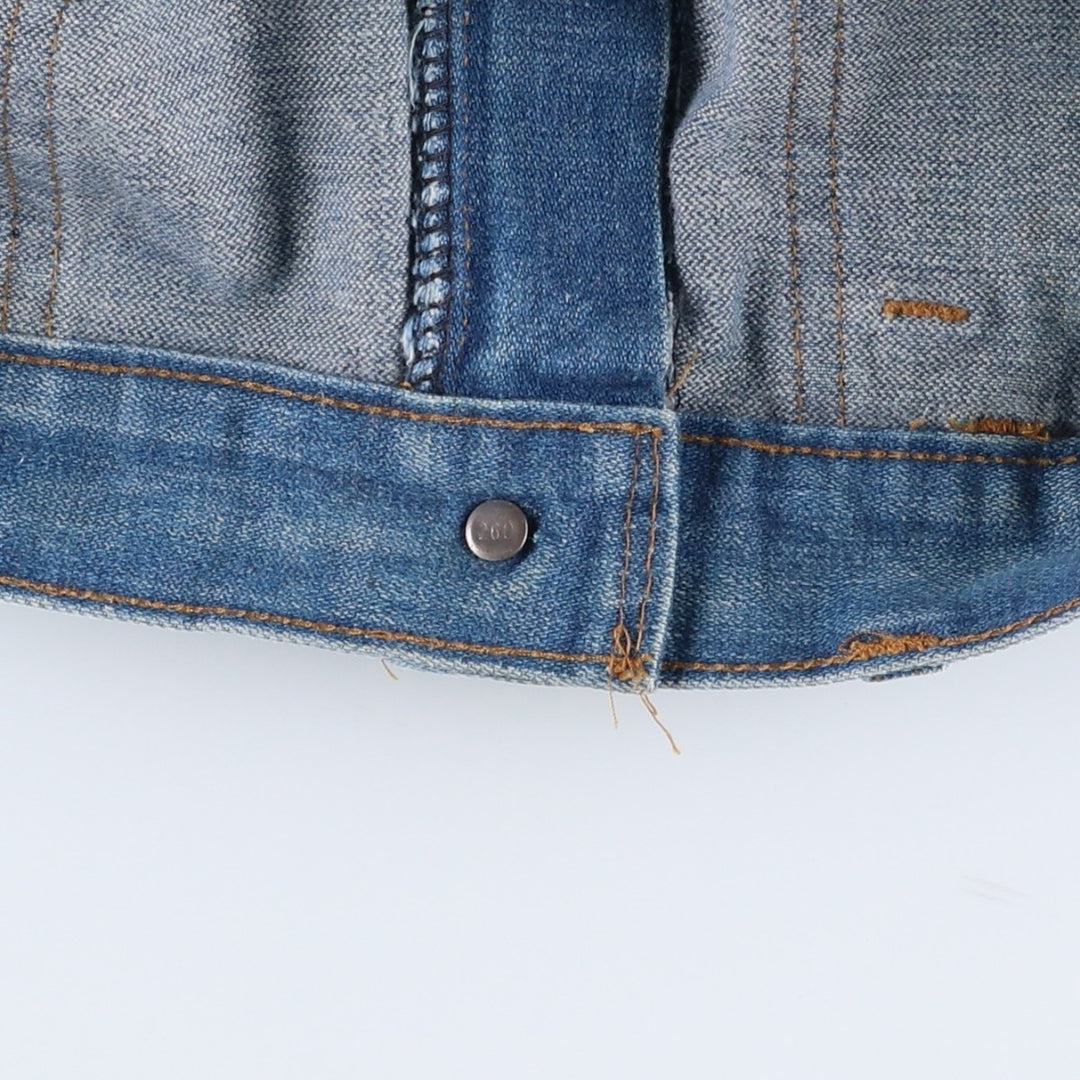 1970'S Levi's Big E bell-bottom denim pants, men's size W34 (approx.), vintage. unclear blue type Vintage Second Hand