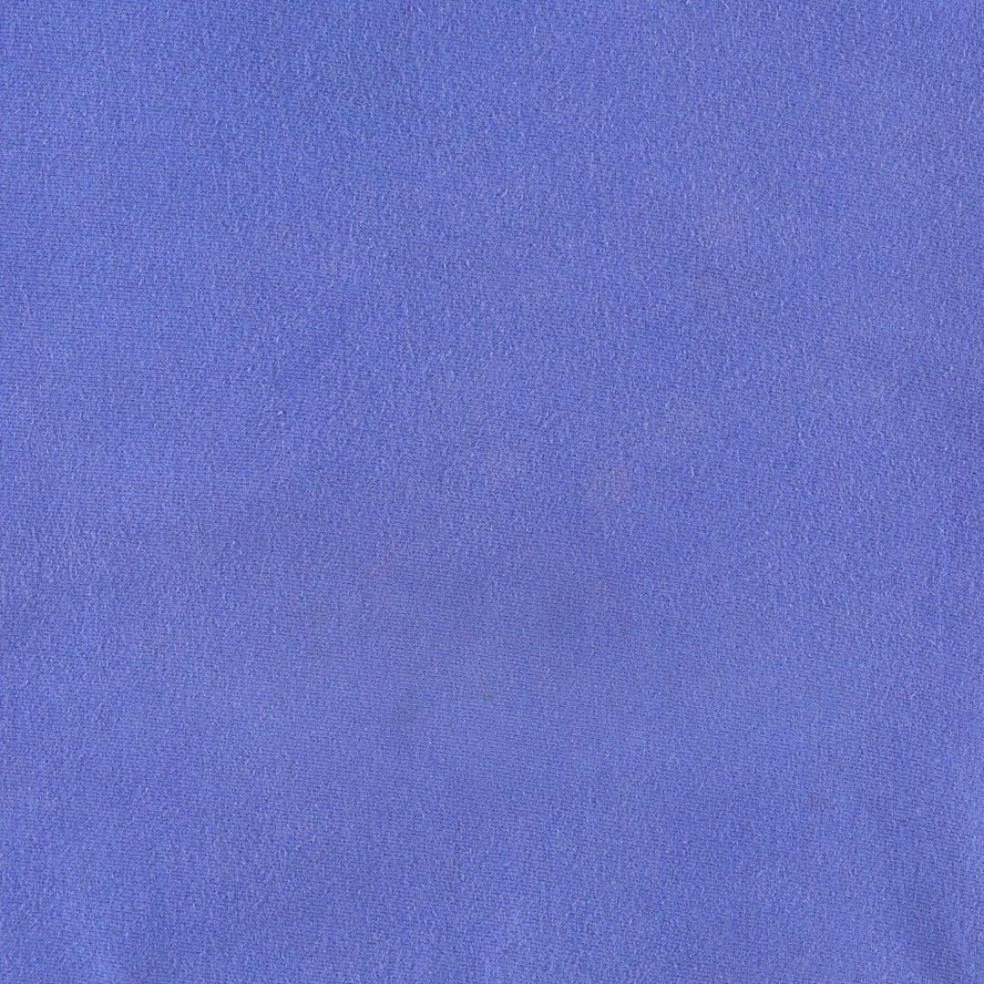 90'S Champion Reverse Weave Blank Sweatshirt with Embroidered Tag (No Logo), Made in USA, Men's XXL equivalent. cotton Purple type blue-purple Vintage Second Hand