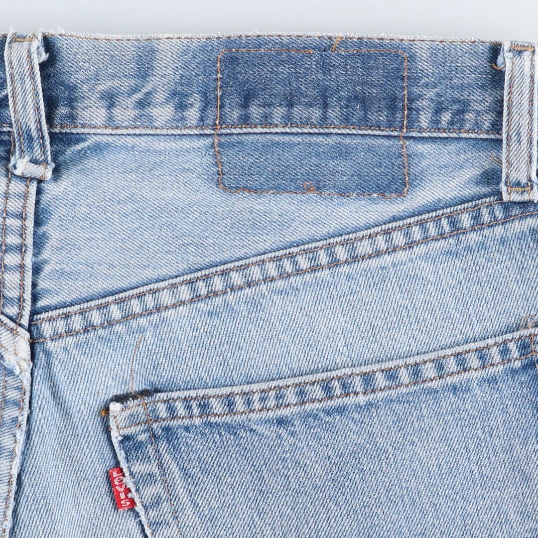 1970'S Levi's 505-0217 Late 66 Tapered Denim Pants, Made in USA, Men's W30 (approx.), Vintage unclear blue type Vintage Second Hand