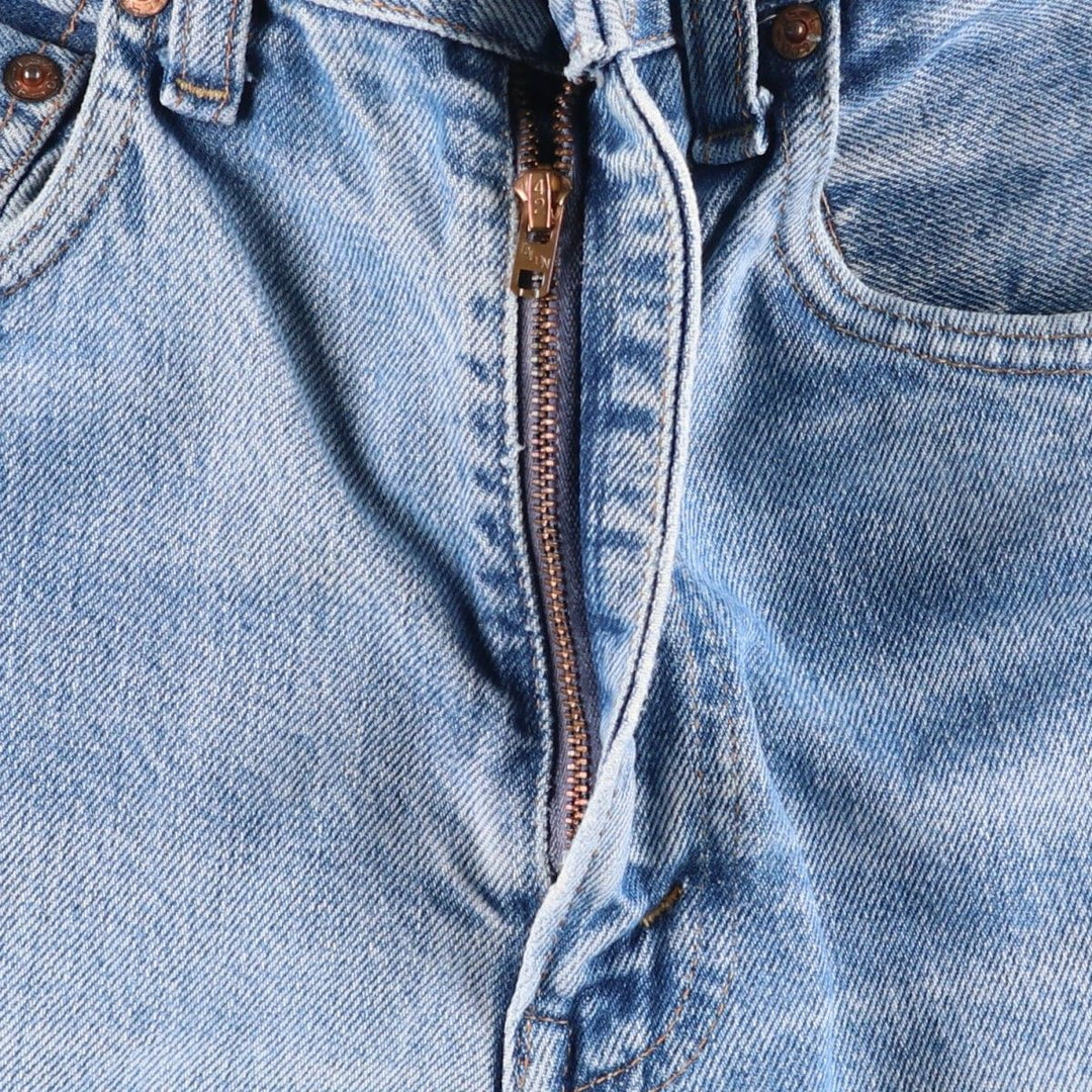 1970'S Levi's 505-0217 Late 66 Tapered Denim Pants, Made in USA, Men's W30 (approx.), Vintage unclear blue type Vintage Second Hand