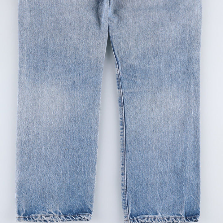 1970'S Levi's 505-0217 Late 66 Tapered Denim Pants, Made in USA, Men's W30 (approx.), Vintage unclear blue type Vintage Second Hand