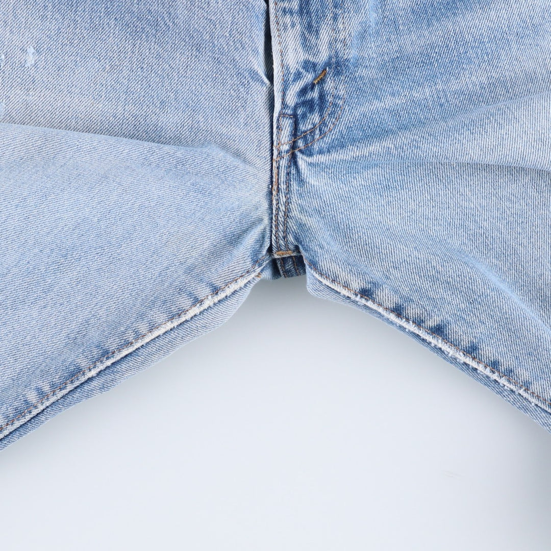 1970'S Levi's 505-0217 Late 66 Tapered Denim Pants, Made in USA, Men's W30 (approx.), Vintage unclear blue type Vintage Second Hand