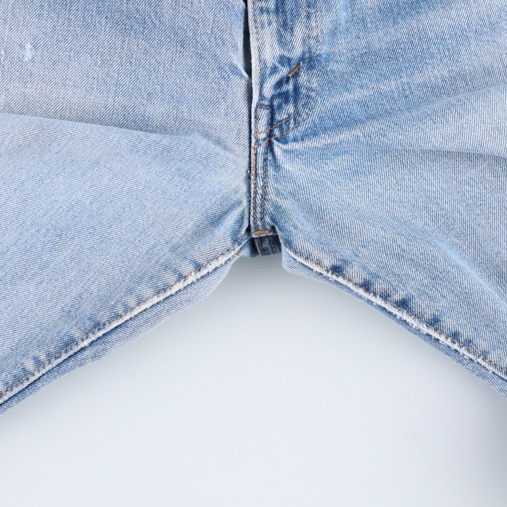 1970'S Levi's 505-0217 Late 66 Tapered Denim Pants, Made in USA, Men's W30 (approx.), Vintage unclear blue type Vintage Second Hand