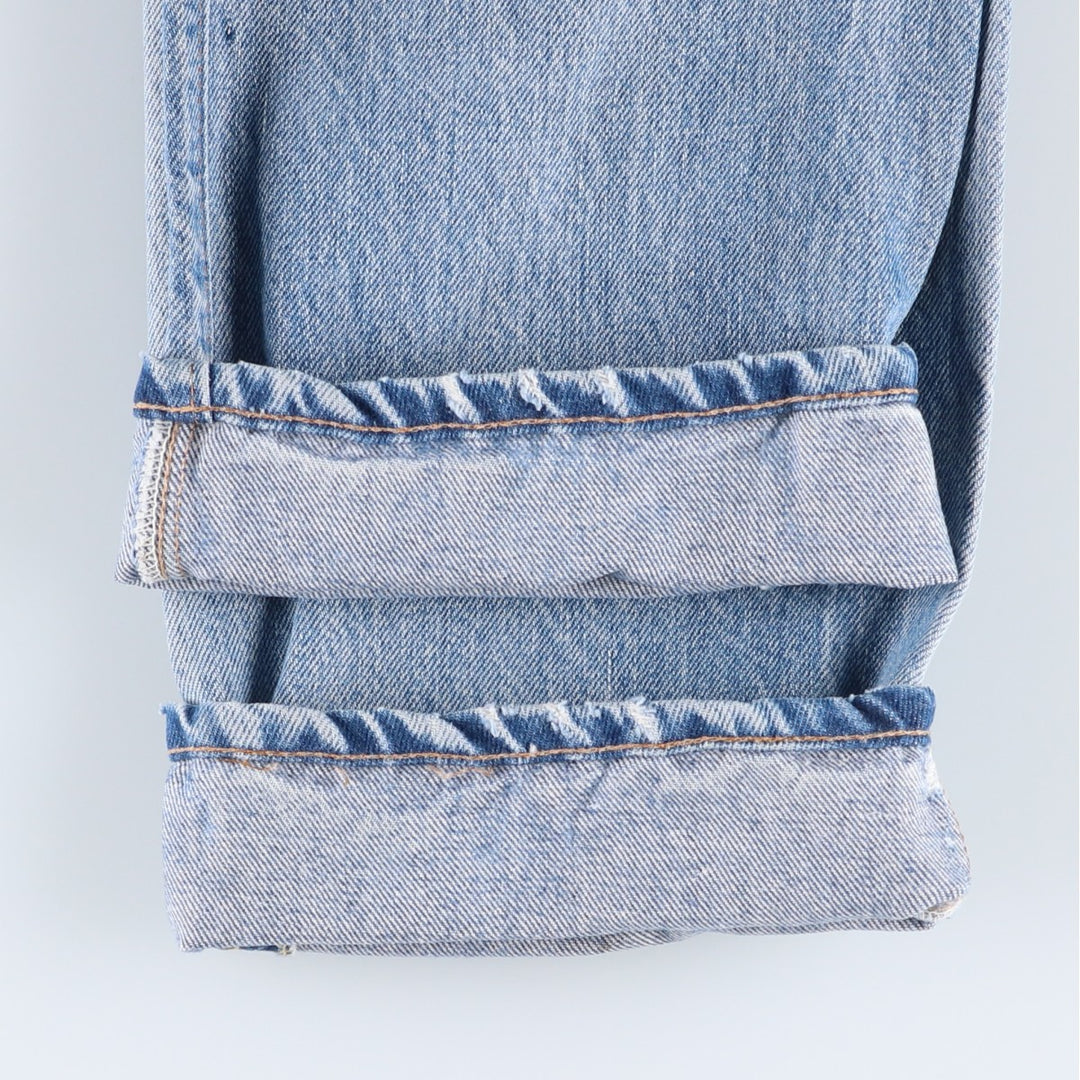 1970'S Levi's 505-0217 Late 66 Tapered Denim Pants, Made in USA, Men's W30 (approx.), Vintage unclear blue type Vintage Second Hand