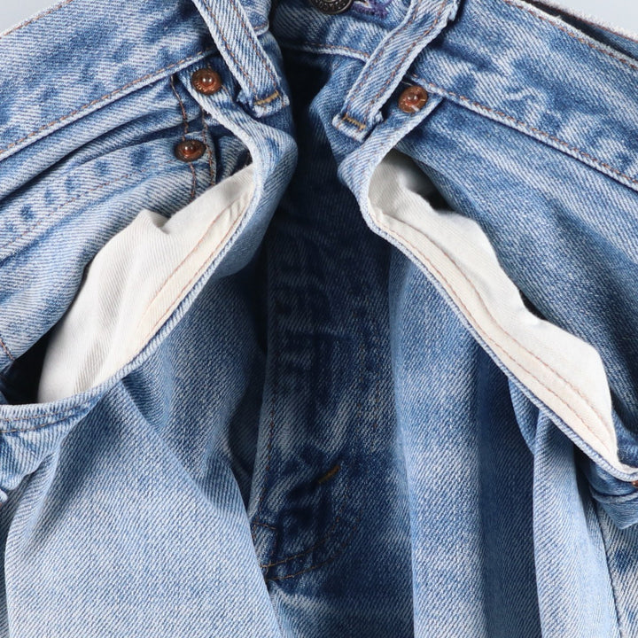 1970'S Levi's 505-0217 Late 66 Tapered Denim Pants, Made in USA, Men's W30 (approx.), Vintage unclear blue type Vintage Second Hand