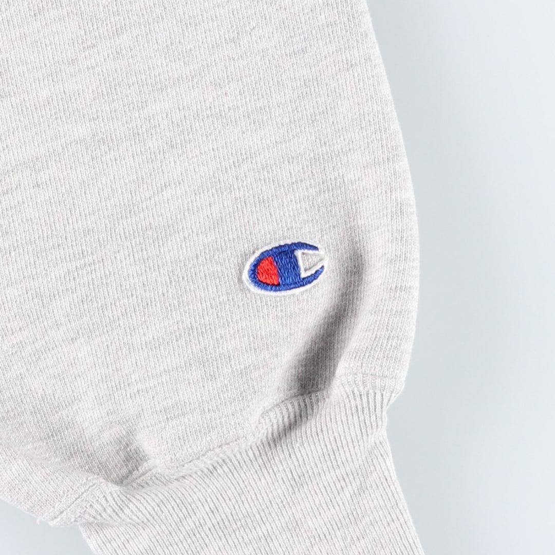90'S Champion Reverse Weave Embroidered Tag Harvard University College Sweatshirt, Made in USA cotton gray type Vintage Second Hand