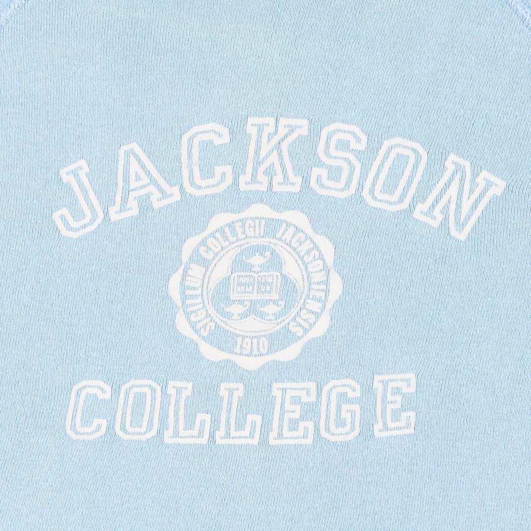 Vintage 1950s-1960'S Triple Print College Sweatshirt (Men's Size S equivalent) unclear Blue type light blue Vintage Second Hand