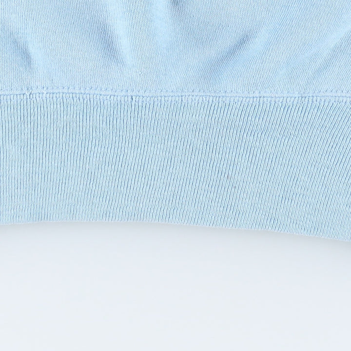 Vintage 1950s-1960'S Triple Print College Sweatshirt (Men's Size S equivalent) unclear Blue type light blue Vintage Second Hand