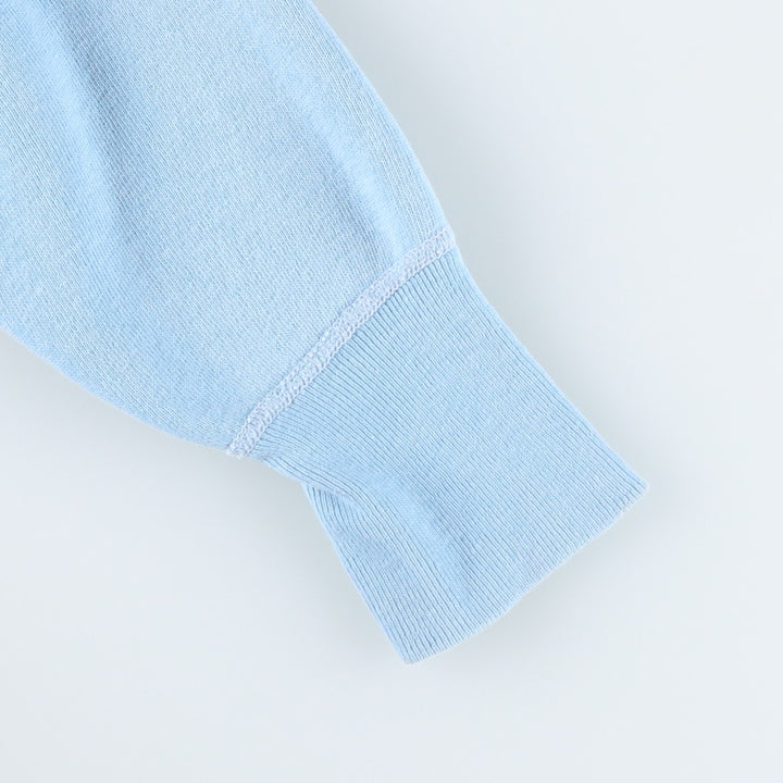 Vintage 1950s-1960'S Triple Print College Sweatshirt (Men's Size S equivalent) unclear Blue type light blue Vintage Second Hand