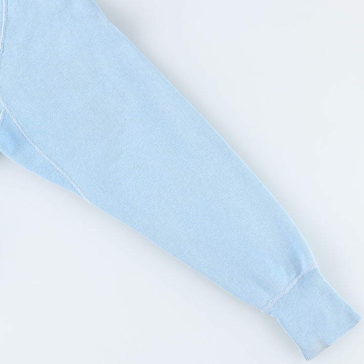 Vintage 1950s-1960'S Triple Print College Sweatshirt (Men's Size S equivalent) unclear Blue type light blue Vintage Second Hand