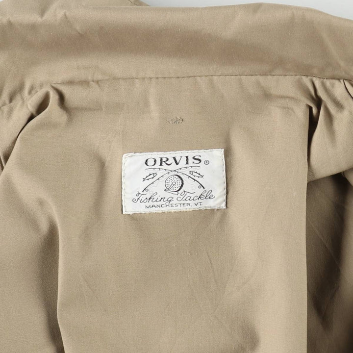 1960'S Orvis fishing jacket, men's size M equivalent, vintage. unclear Beige type Vintage Second Hand