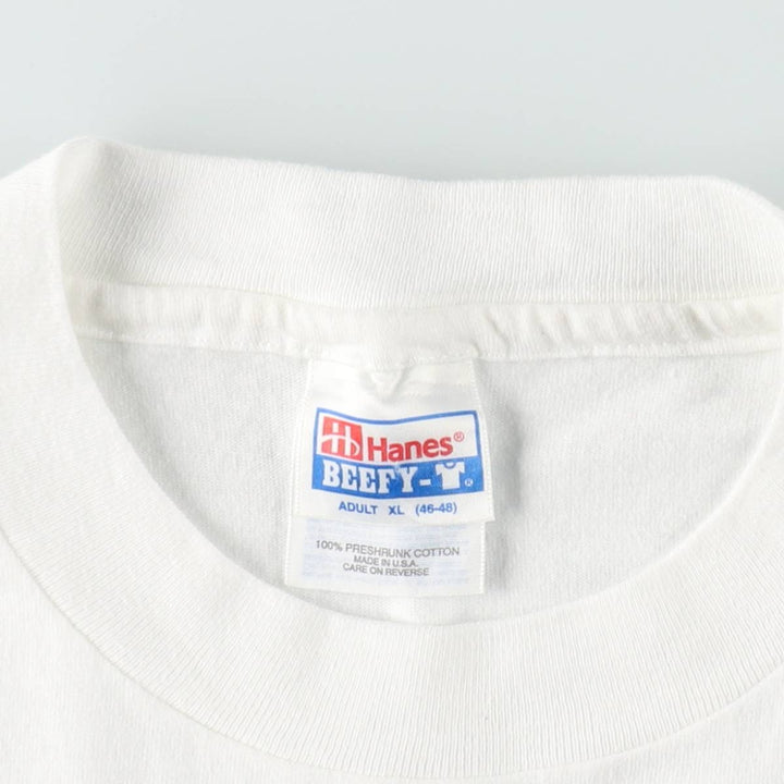 90'S Hanes Claude Monet Water Lilies Art T-Shirt, Made in USA, Men's XL equivalent, Vintage cotton white type Vintage Second Hand