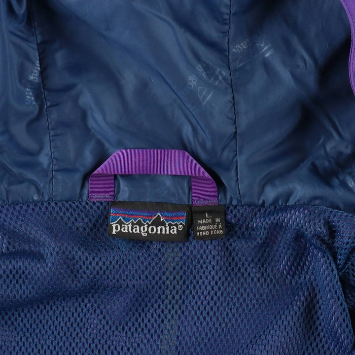 1990'S Patagonia Storm Jacket Mountain Parka Shell Jacket Men's Size L (approx.) Vintage Nylon purple type Vintage Second Hand