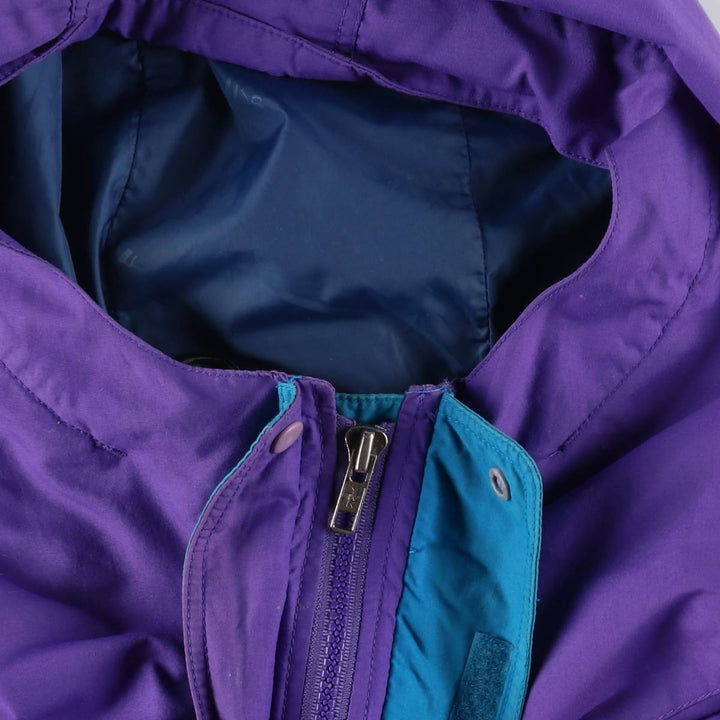 1990'S Patagonia Storm Jacket Mountain Parka Shell Jacket Men's Size L (approx.) Vintage Nylon purple type Vintage Second Hand