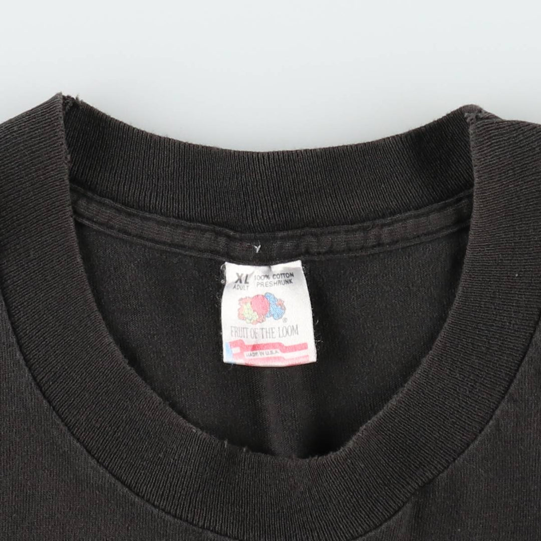 90'S Fruit of the Loom Marlboro Coyote Advertising T-Shirt, Made in USA, Men's XL equivalent, Vintage cotton black type Vintage Second Hand