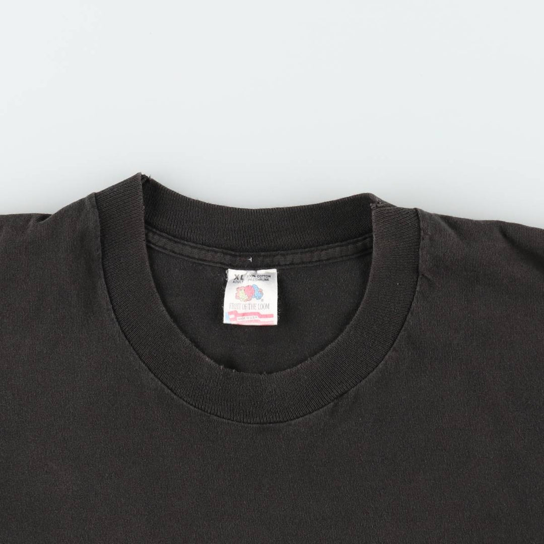90'S Fruit of the Loom Marlboro Coyote Advertising T-Shirt, Made in USA, Men's XL equivalent, Vintage cotton black type Vintage Second Hand