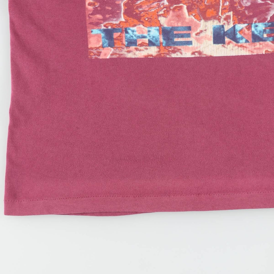 90'S Screen Stars SENSER THE KEY Band T-shirt, Men's XL equivalent, Vintage cotton wine-red Vintage Second Hand