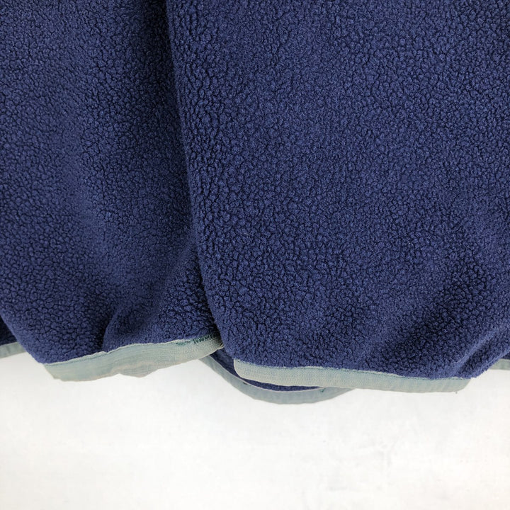 Patagonia SYNCHILLA Snap-T 25450FA13 Fleece Pullover (Men's Size M) polyester navy blue type Vintage Second Hand