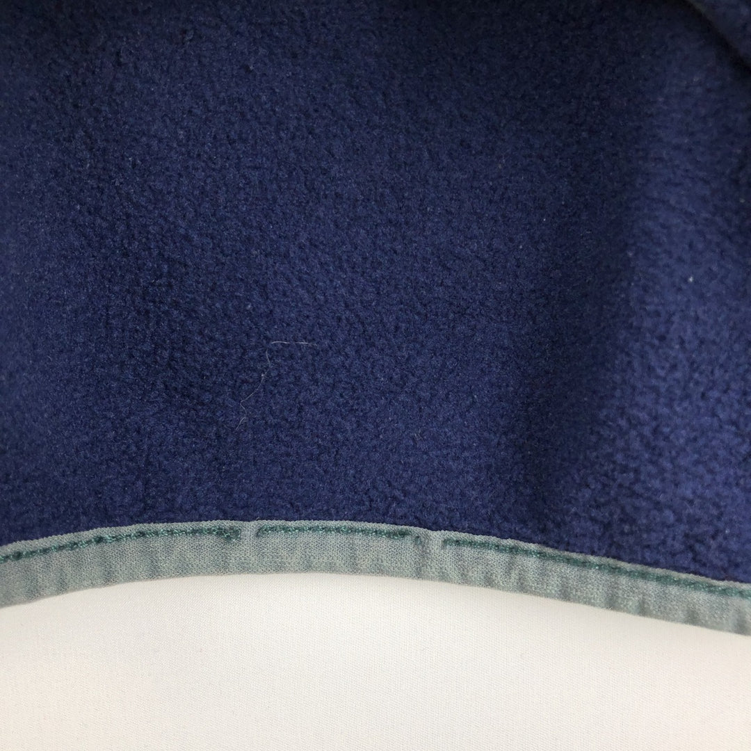 Patagonia SYNCHILLA Snap-T 25450FA13 Fleece Pullover (Men's Size M) polyester navy blue type Vintage Second Hand