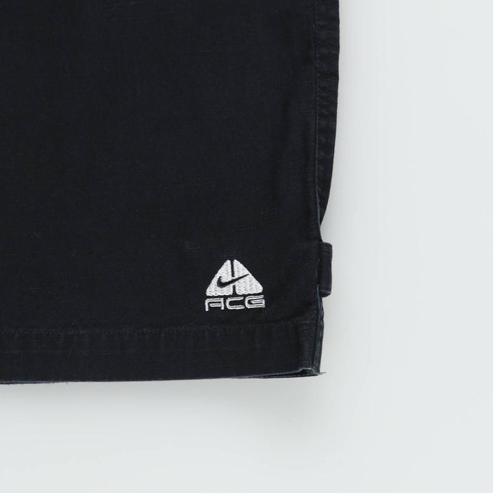 Nike ACG Ripstop Cotton Pants, Men's W35 (approx.) cotton black type Vintage Second Hand