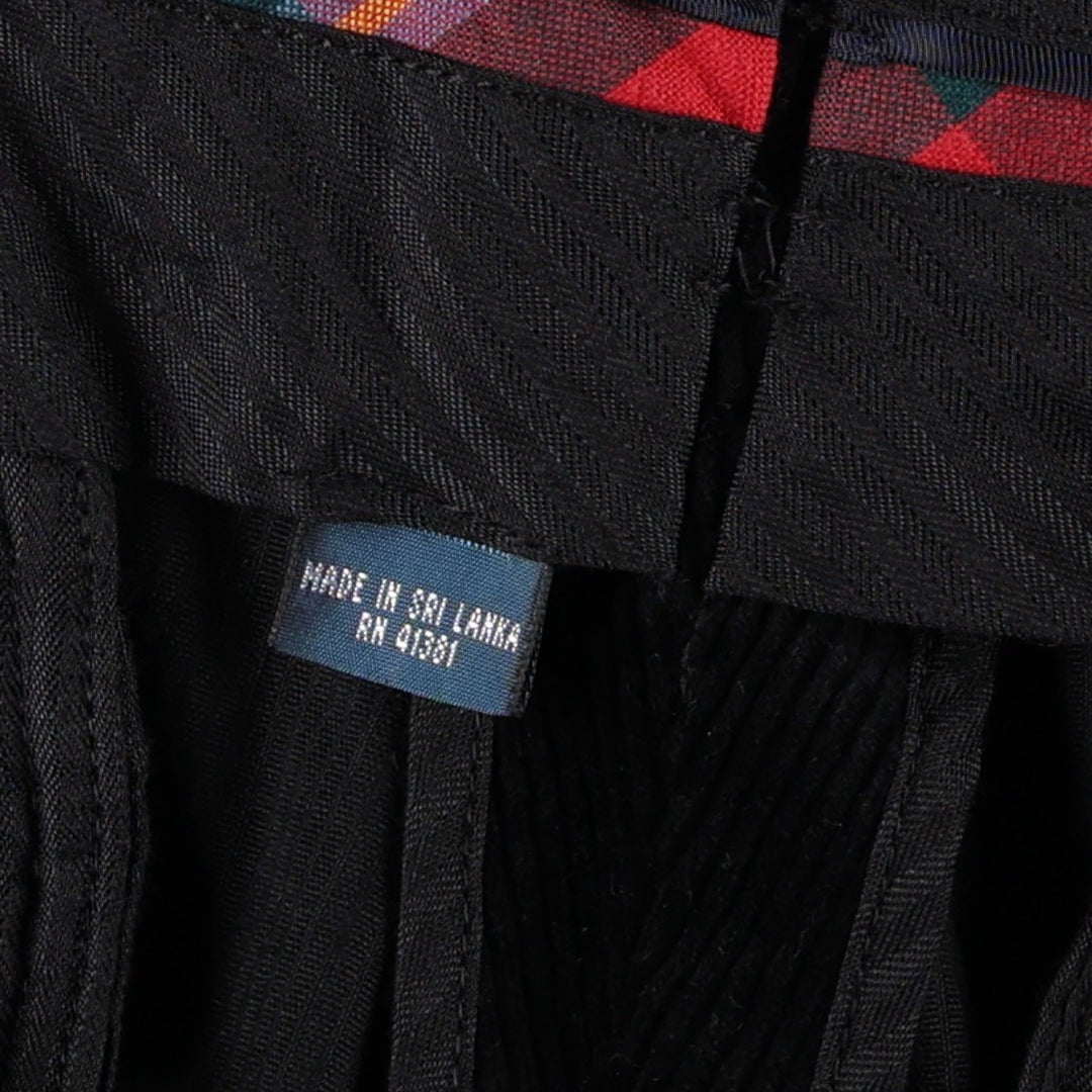 Ralph Lauren POLO by Ralph Lauren SUFFIELD PANT Corduroy Pants Men's W37 (approx.) cotton black type Vintage Second Hand