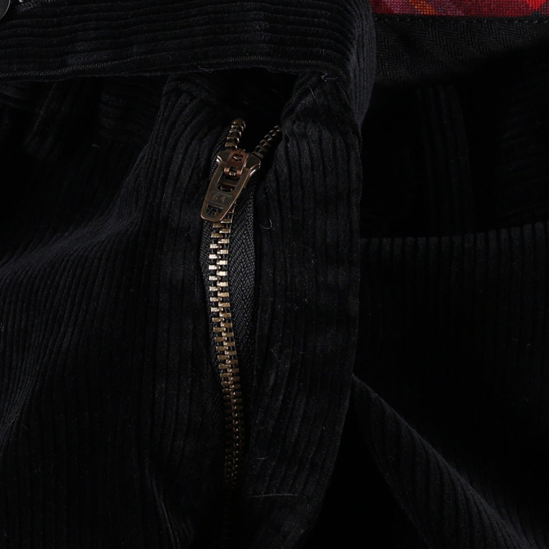 Ralph Lauren POLO by Ralph Lauren SUFFIELD PANT Corduroy Pants Men's W37 (approx.) cotton black type Vintage Second Hand