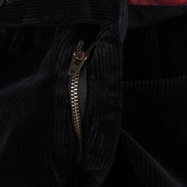 Ralph Lauren POLO by Ralph Lauren SUFFIELD PANT Corduroy Pants Men's W37 (approx.) cotton black type Vintage Second Hand