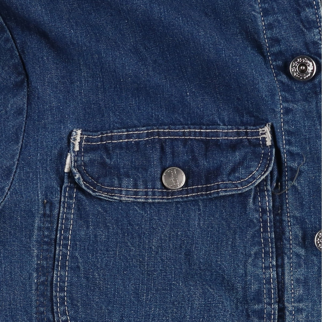 Vintage denim coveralls from the 1950s-1960s, men's size M. unclear blue type Vintage Second Hand