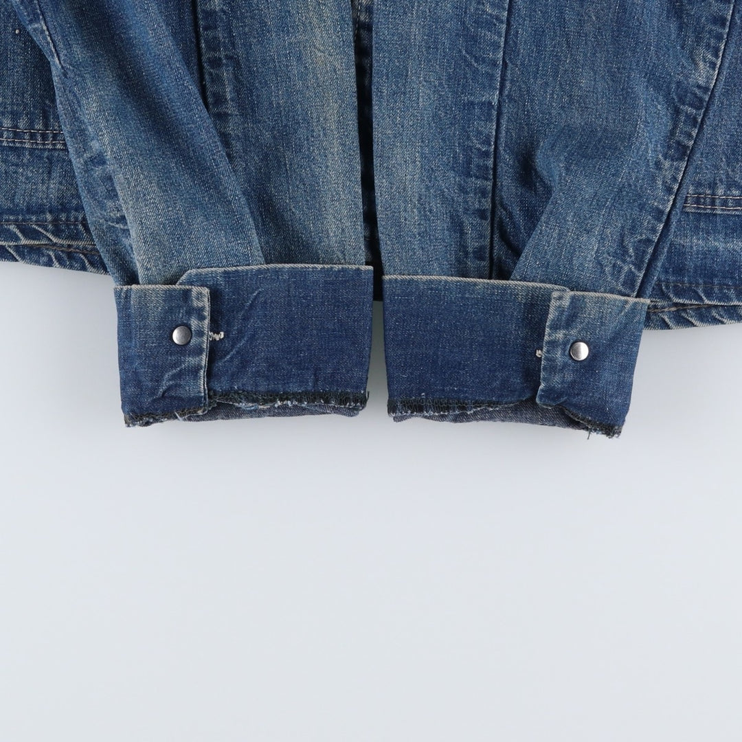 Vintage denim coveralls from the 1950s-1960s, men's size M. unclear blue type Vintage Second Hand