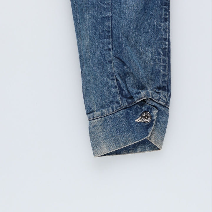 Vintage denim coveralls from the 1950s-1960s, men's size M. unclear blue type Vintage Second Hand