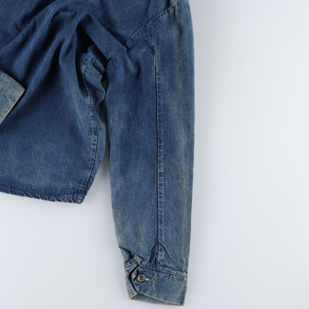 Vintage denim coveralls from the 1950s-1960s, men's size M. unclear blue type Vintage Second Hand