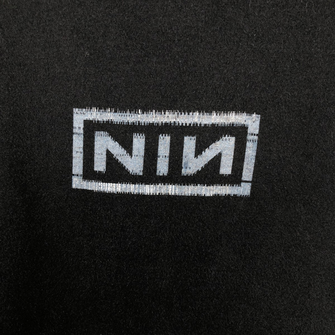 NINE INCHI NAILS Band T-shirt (Men's size S) cotton black type Vintage Second Hand