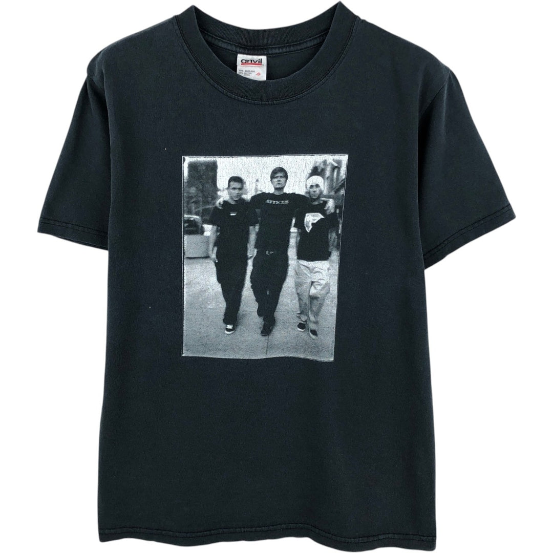 2000'S Anvil BLINK-182 Band T-Shirt (Men's Size S) cotton black type Vintage Second Hand