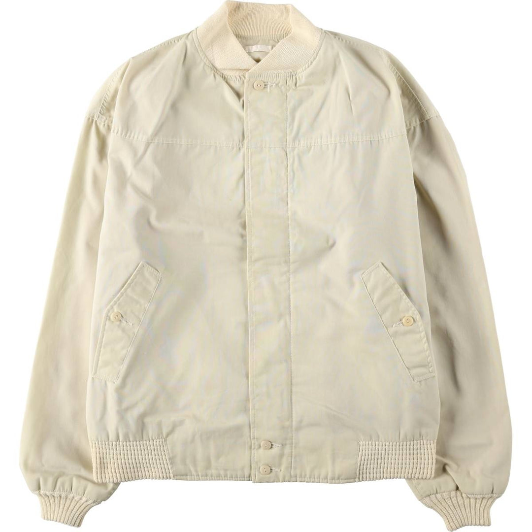 70s-80'S Catalina La Paz Derby Jacket, Cup Shoulder Jacket, Men's Size L (approx.), Vintage unclear Beige type Vintage Second Hand