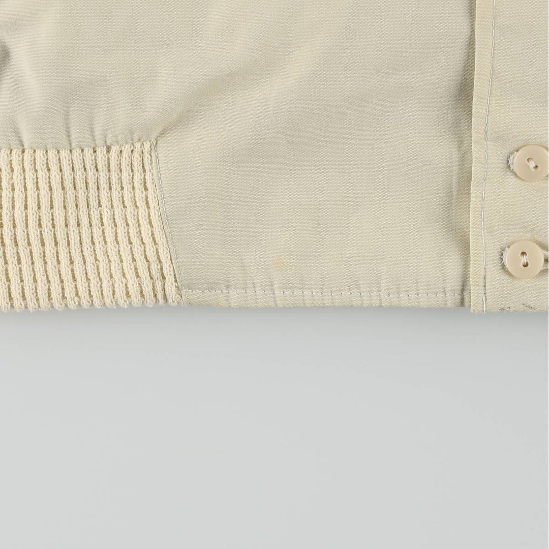 70s-80'S Catalina La Paz Derby Jacket, Cup Shoulder Jacket, Men's Size L (approx.), Vintage unclear Beige type Vintage Second Hand