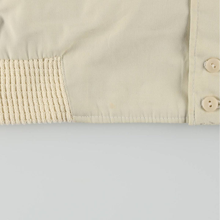 70s-80'S Catalina La Paz Derby Jacket, Cup Shoulder Jacket, Men's Size L (approx.), Vintage unclear Beige type Vintage Second Hand