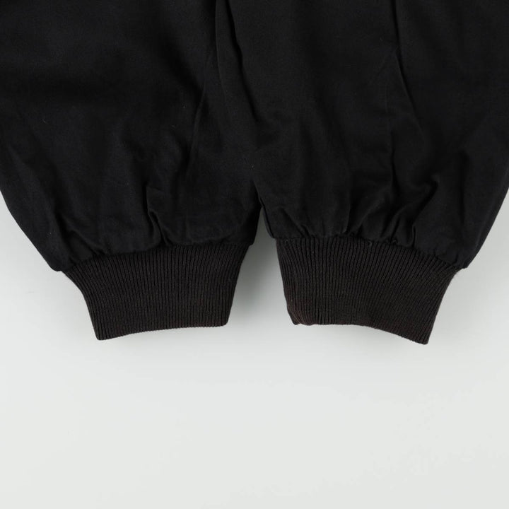 Marlboro reversible back logo cotton blouson, men's size L cotton black type Vintage Second Hand
