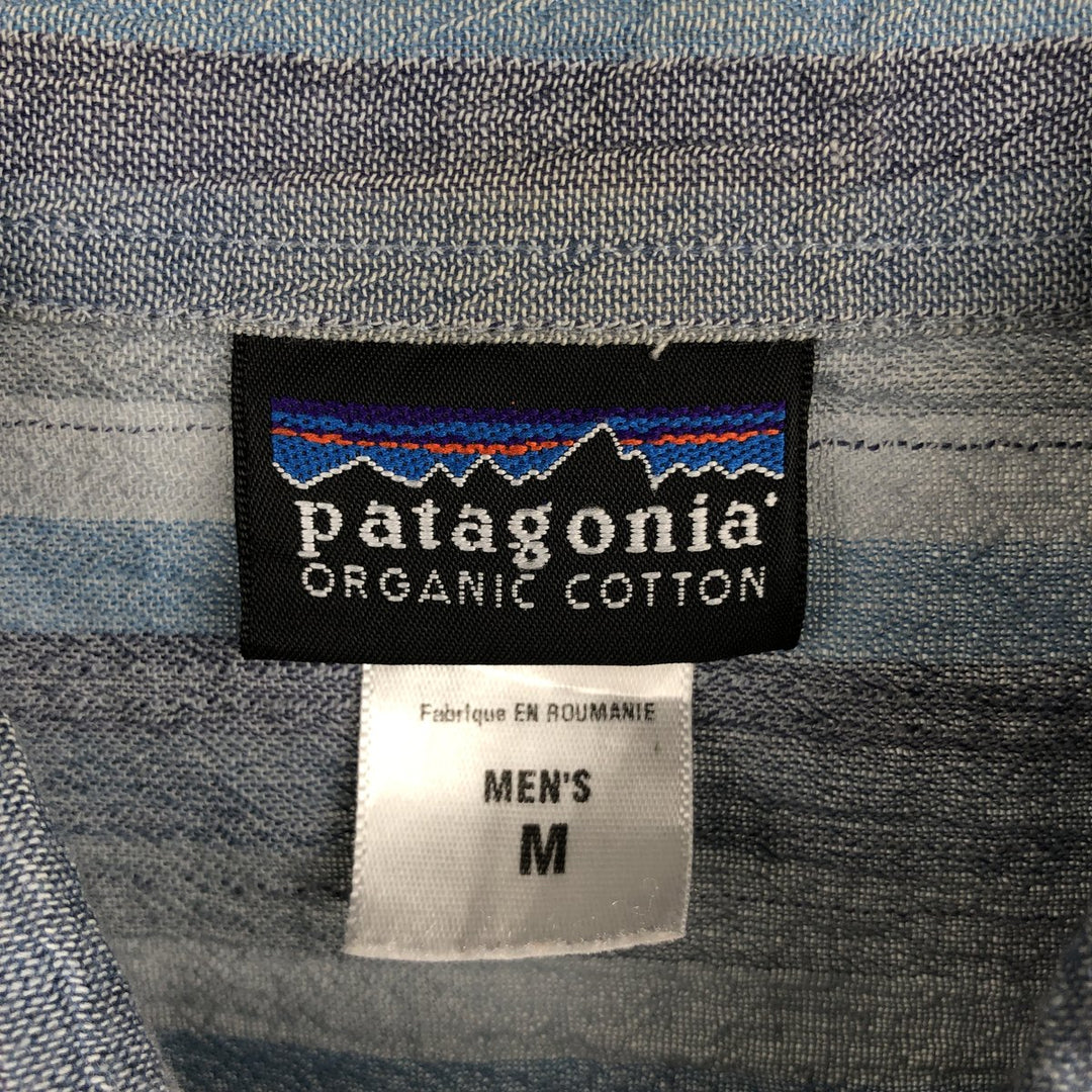 2000'S Patagonia Organic Cotton A Organic cotton blue type Vintage Second Hand