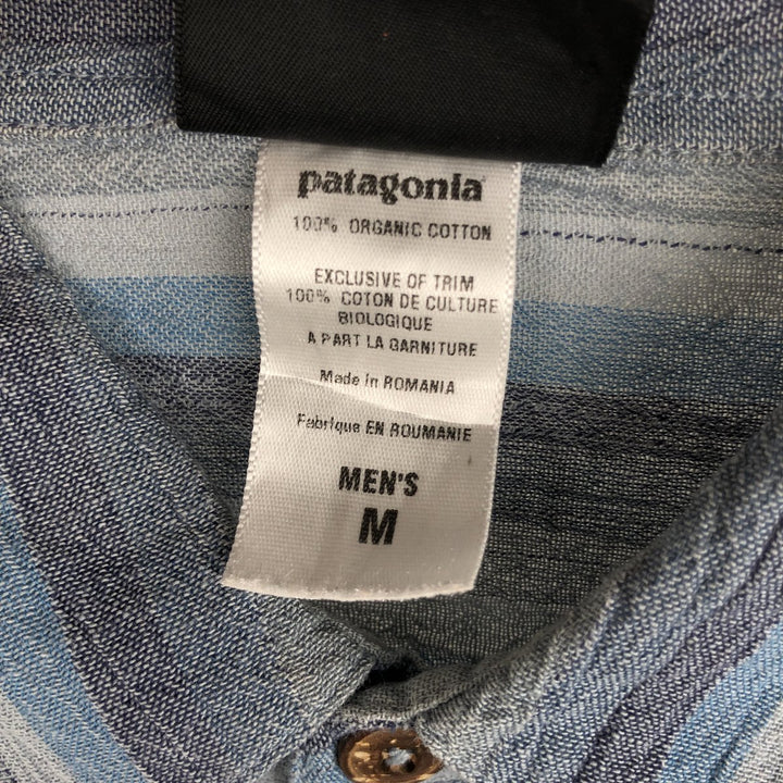 2000'S Patagonia Organic Cotton A Organic cotton blue type Vintage Second Hand