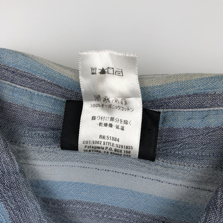 2000'S Patagonia Organic Cotton A Organic cotton blue type Vintage Second Hand