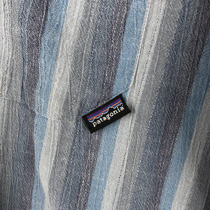 2000'S Patagonia Organic Cotton A Organic cotton blue type Vintage Second Hand