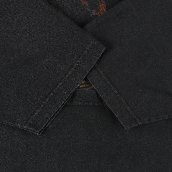 90'S Murina Bruce Lee Print T-Shirt, Made in USA, Men's Size M (Equivalent), Vintage cotton black type Vintage Second Hand