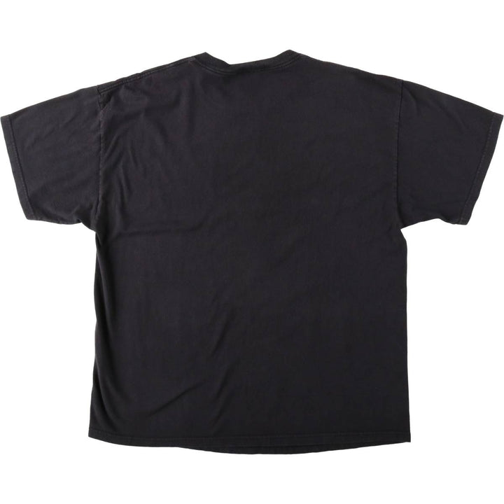 2000'S Delta THE SIMPSONS Munch's Scream parody character print T-shirt, men's size XL equivalent. cotton black type Vintage Second Hand