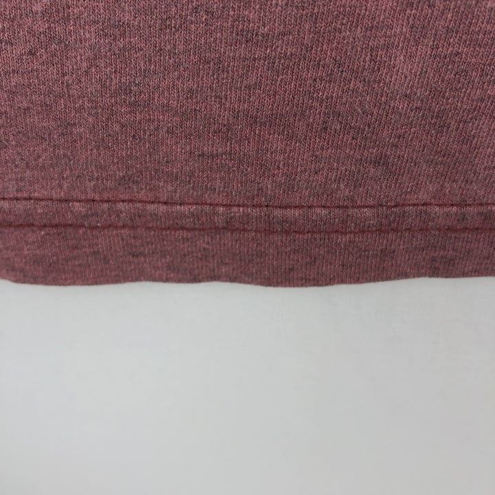 Harley-Davidson Mock Neck Motorcycle Long-Sleeve T-Shirt, Made in USA, Men's Size XL (approx.) unclear red type Vintage Second Hand