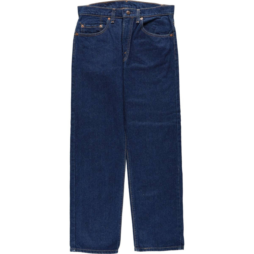 ~1990'S Levi's 505-0217 Tapered Denim Pants, Made in USA, Men's Size W31 (approx.), Vintage cotton blue type Vintage Second Hand