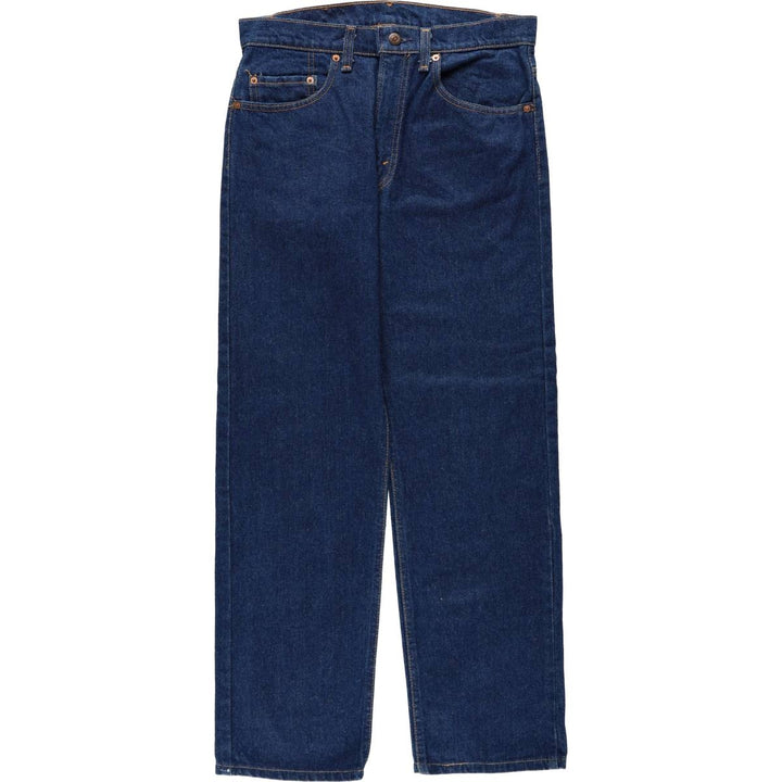 ~1990'S Levi's 505-0217 Tapered Denim Pants, Made in USA, Men's Size W31 (approx.), Vintage cotton blue type Vintage Second Hand