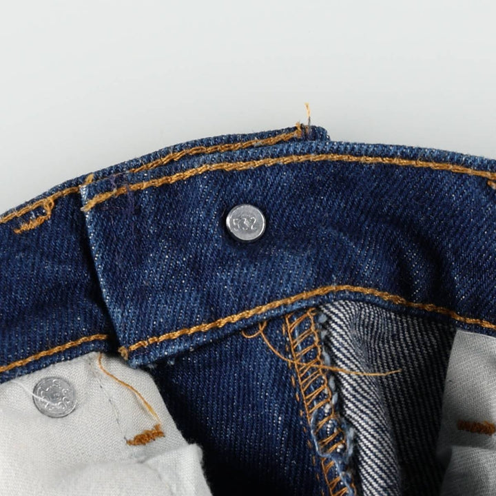 ~1990'S Levi's 505-0217 Tapered Denim Pants, Made in USA, Men's Size W31 (approx.), Vintage cotton blue type Vintage Second Hand