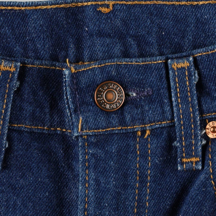 ~1990'S Levi's 505-0217 Tapered Denim Pants, Made in USA, Men's Size W31 (approx.), Vintage cotton blue type Vintage Second Hand